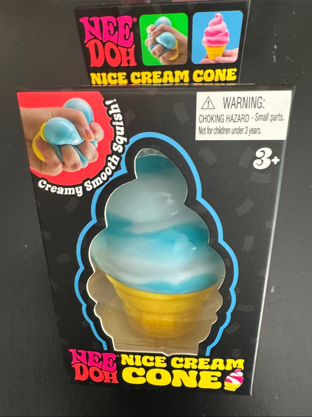 Needoh Nice Cream Cone Blue & White